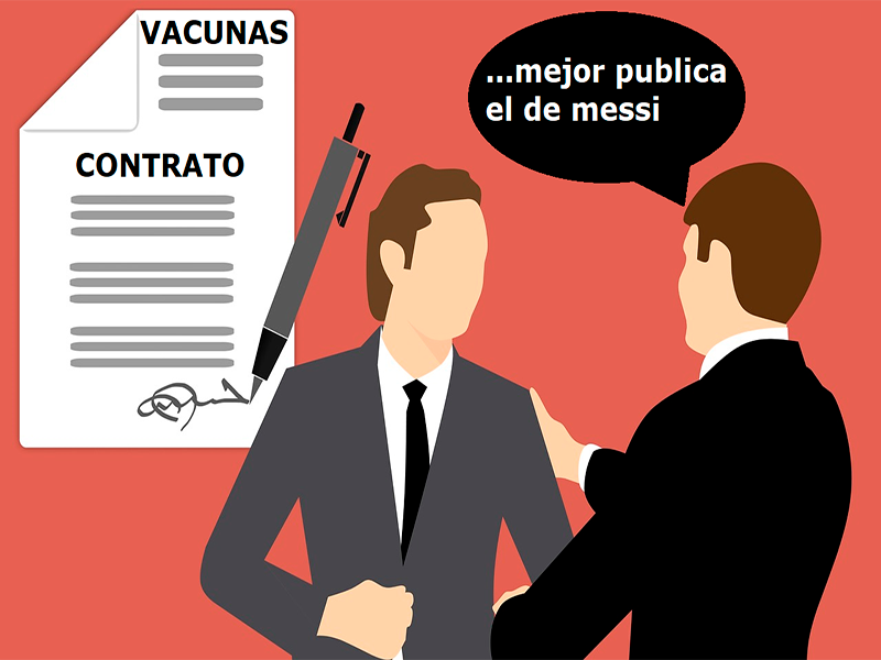 contrato de messi y contrato de las vacunas